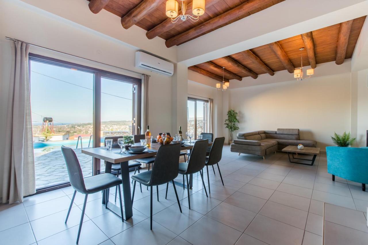 Apokoronas Views Villa Neon Khorion  Luaran gambar