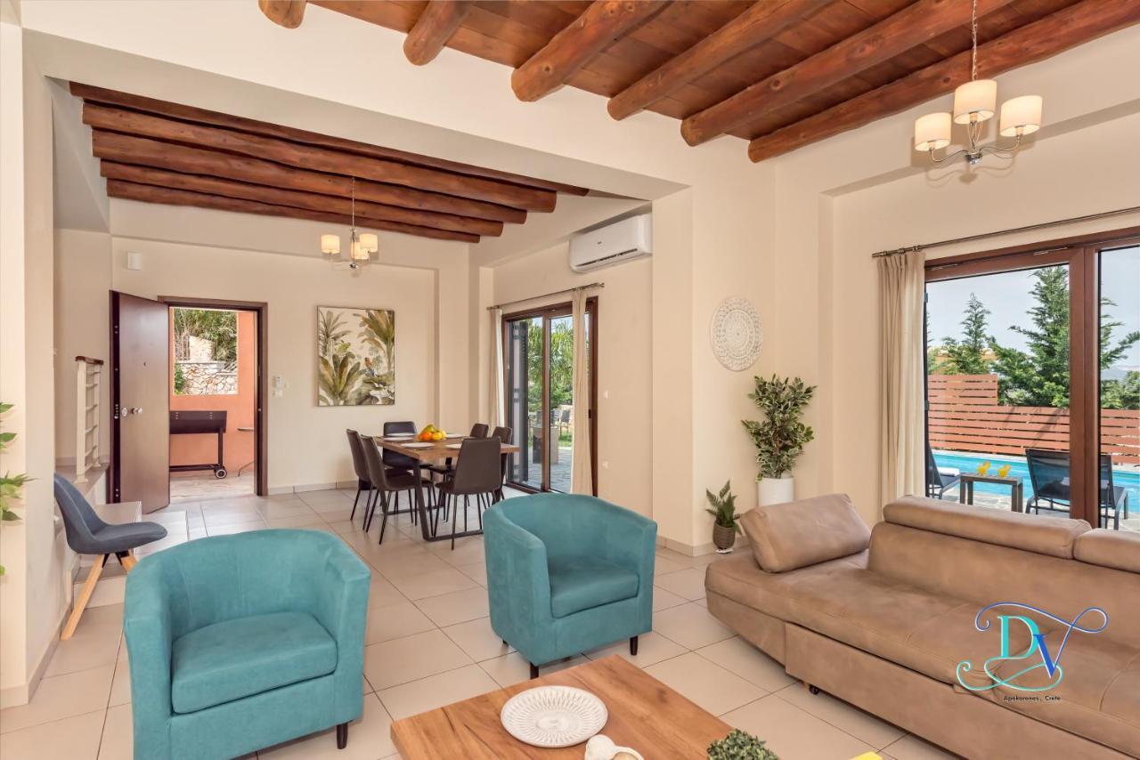 Apokoronas Views Villa Neon Khorion  Luaran gambar
